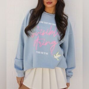 Charlie Southern Friday + Saturday invisible string Sweatshirt 47266